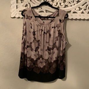 Calvin Klein Floral Blouse 3X
